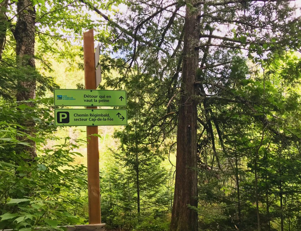 SaintDonat Cap de la Fée trail and a worthwhile detour Audelà du